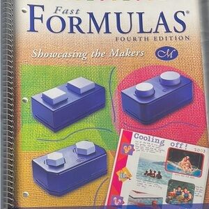 Formula book for easy layouts. With 3 paper packs. Smoke and pet free home